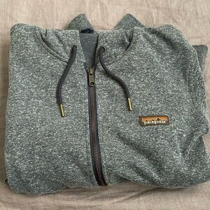Patagonia Heathered Zip-Up Hoodie